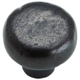 Atlas Homewares 331-ORB Distressed Round Cabinet Knob in Oil Rubbed Bronze
